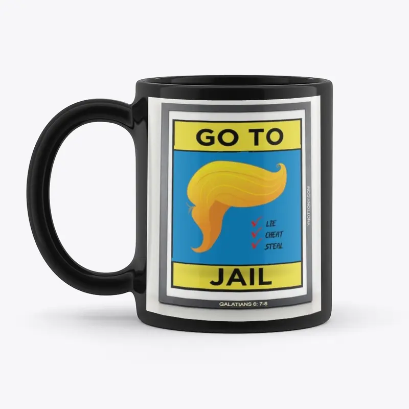 Trump T-shirts  | Go to Jail! 